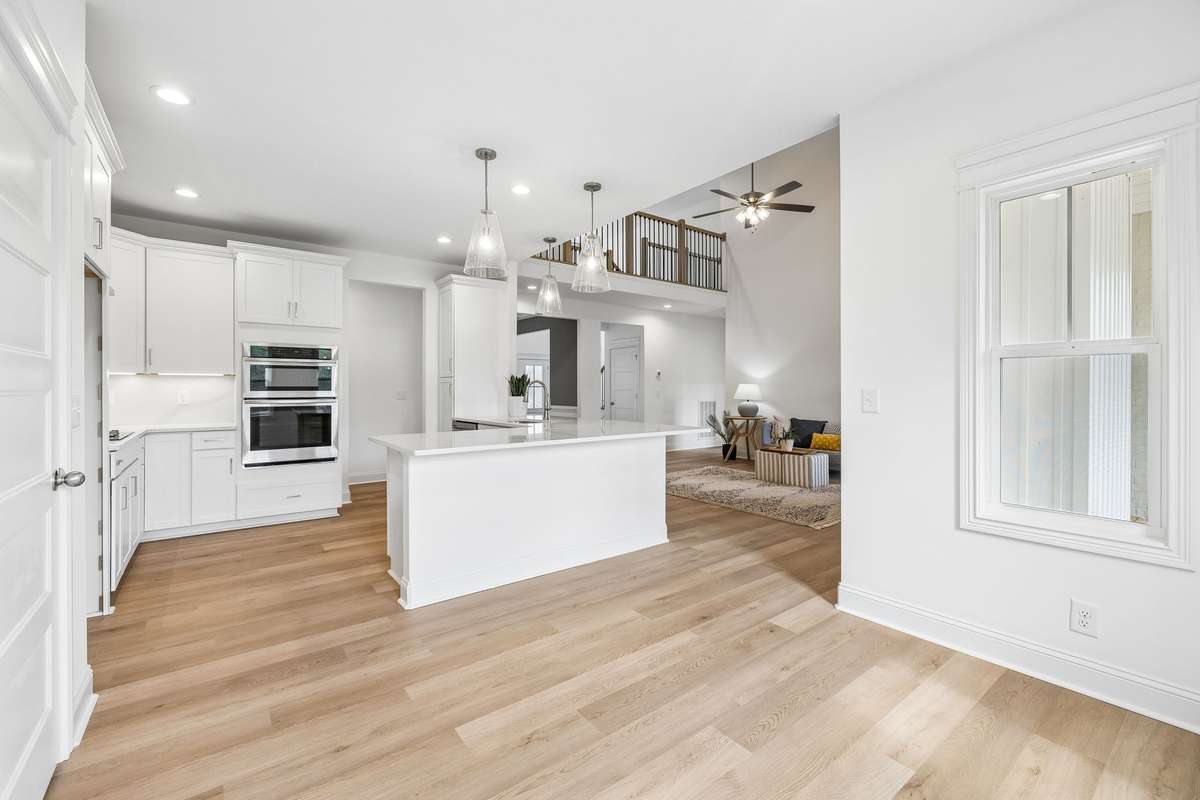 Lots of natural lighting in this home.