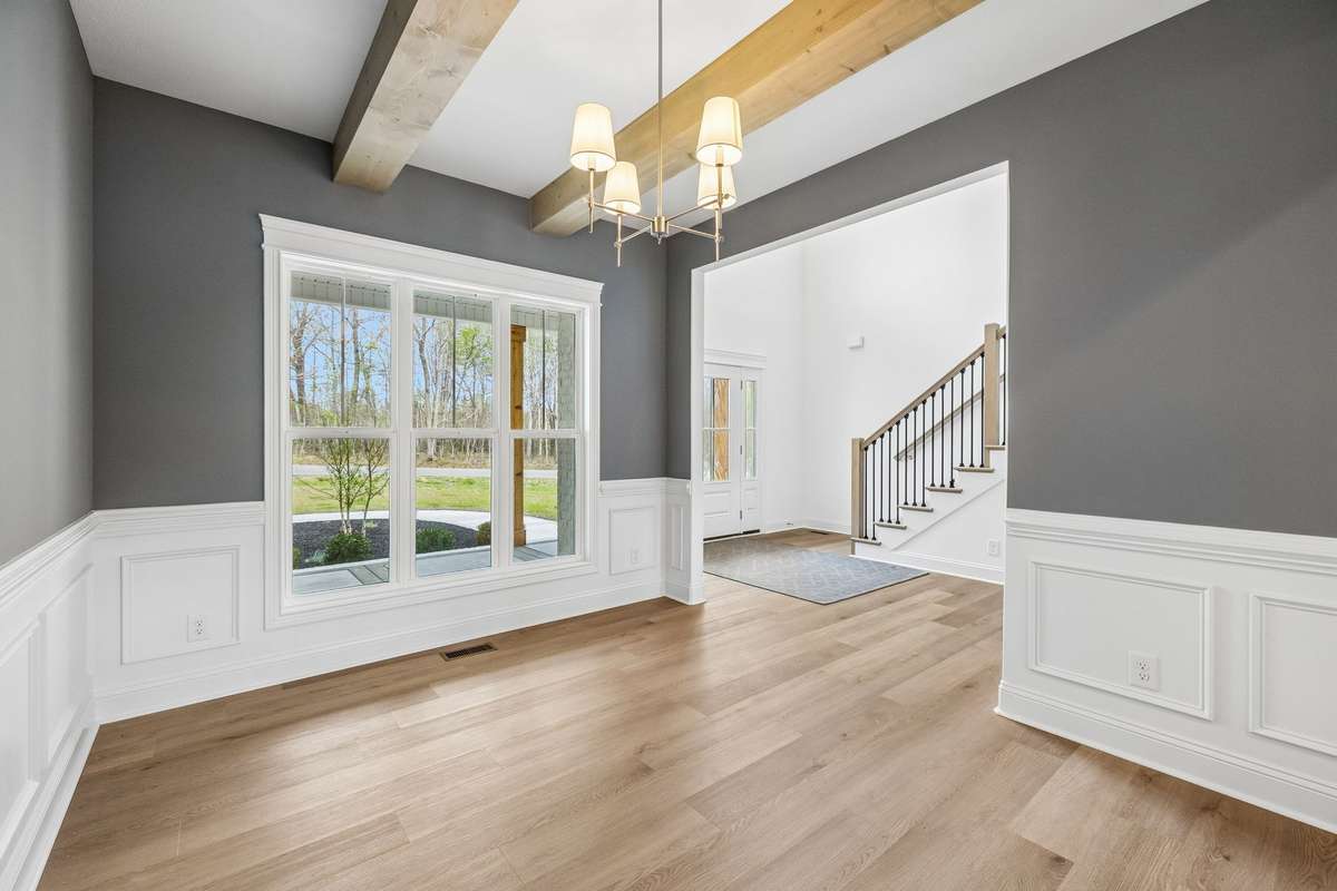 Formal dining space