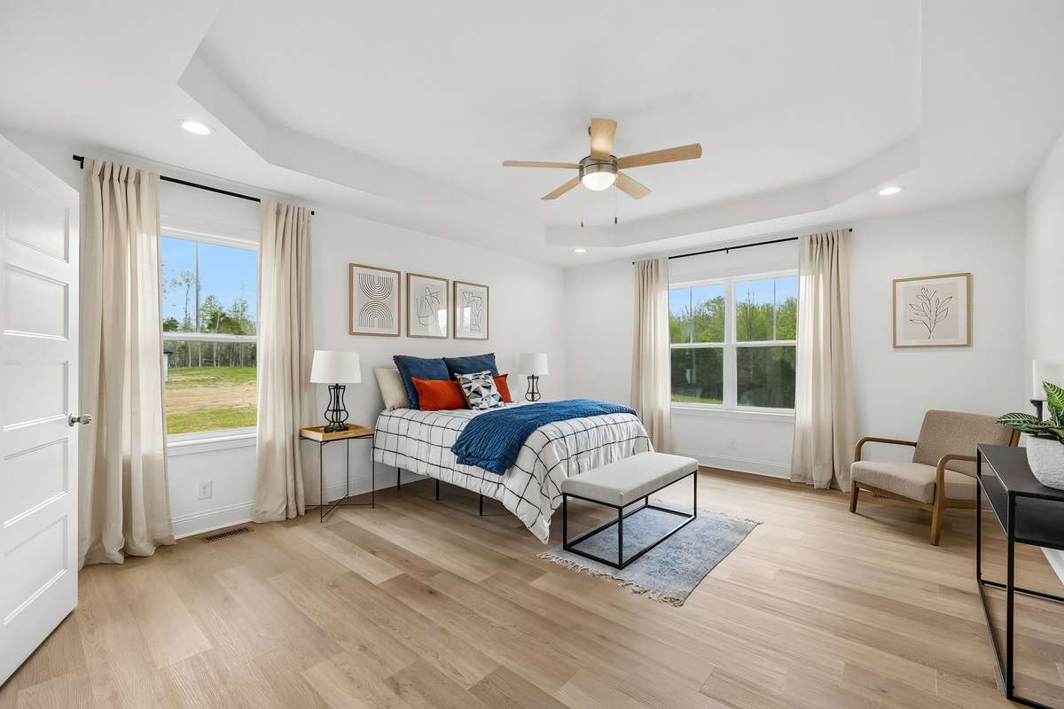 Primary Bedroom on main floor.