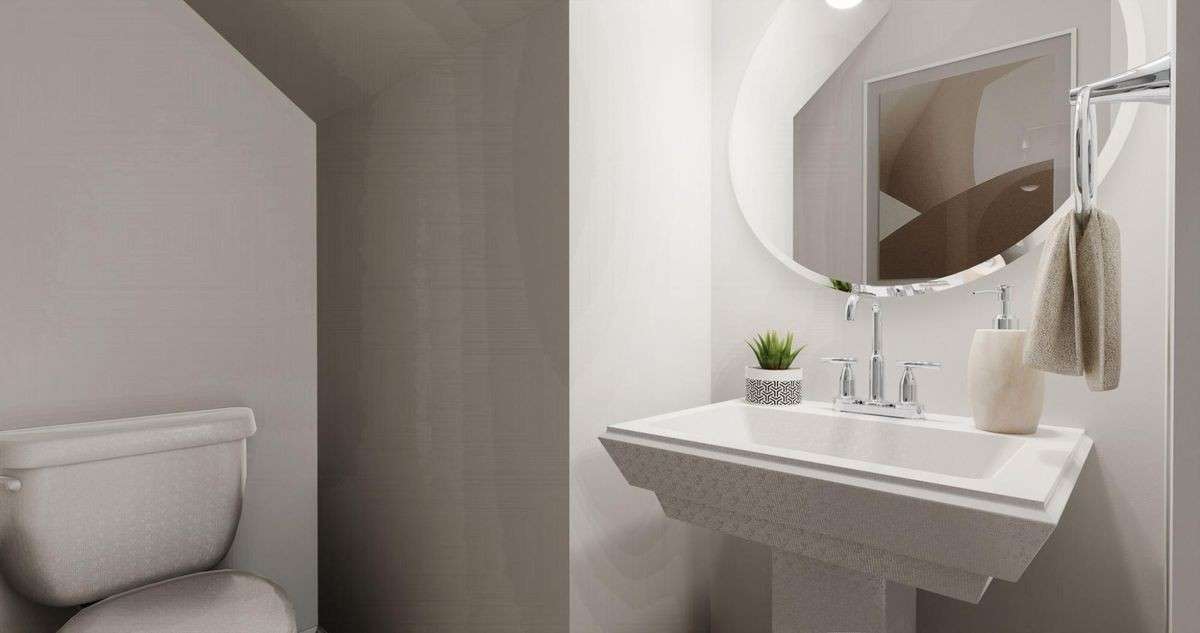 Virtually staged rendering. Features may vary.