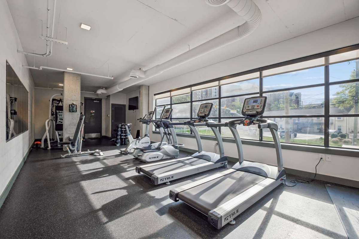 Fitness Center (in parking garage, floor "L")