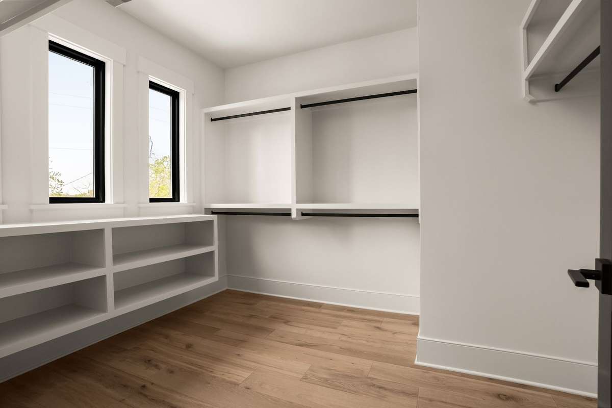 Primary closet
