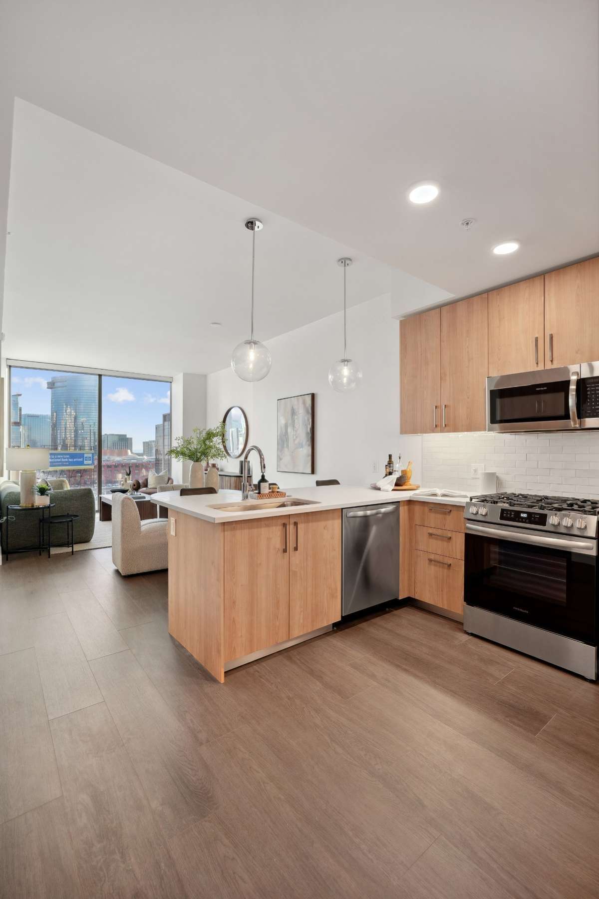 A4 Kitchen | Furnished Model | Warm Finish Palette