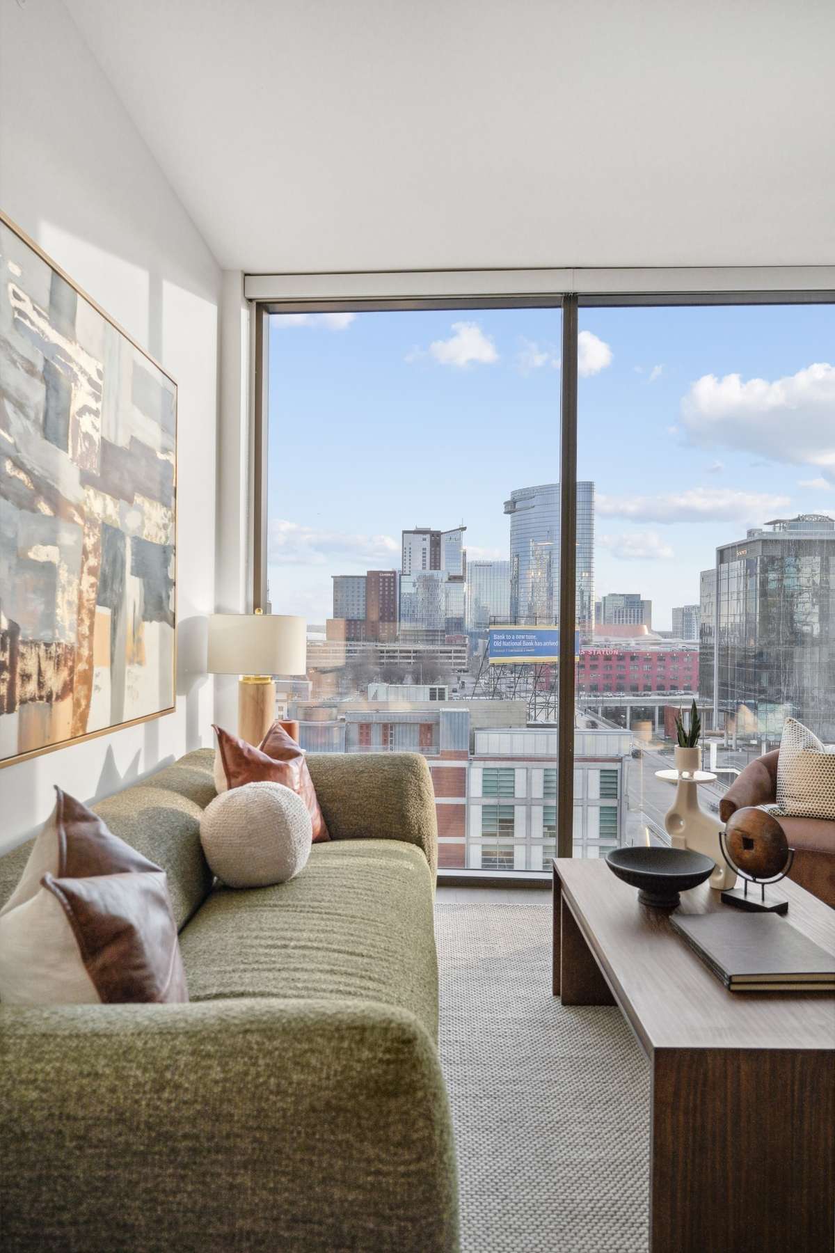 A4 Living Room | Furnished Model | 7th Floor Pictured
