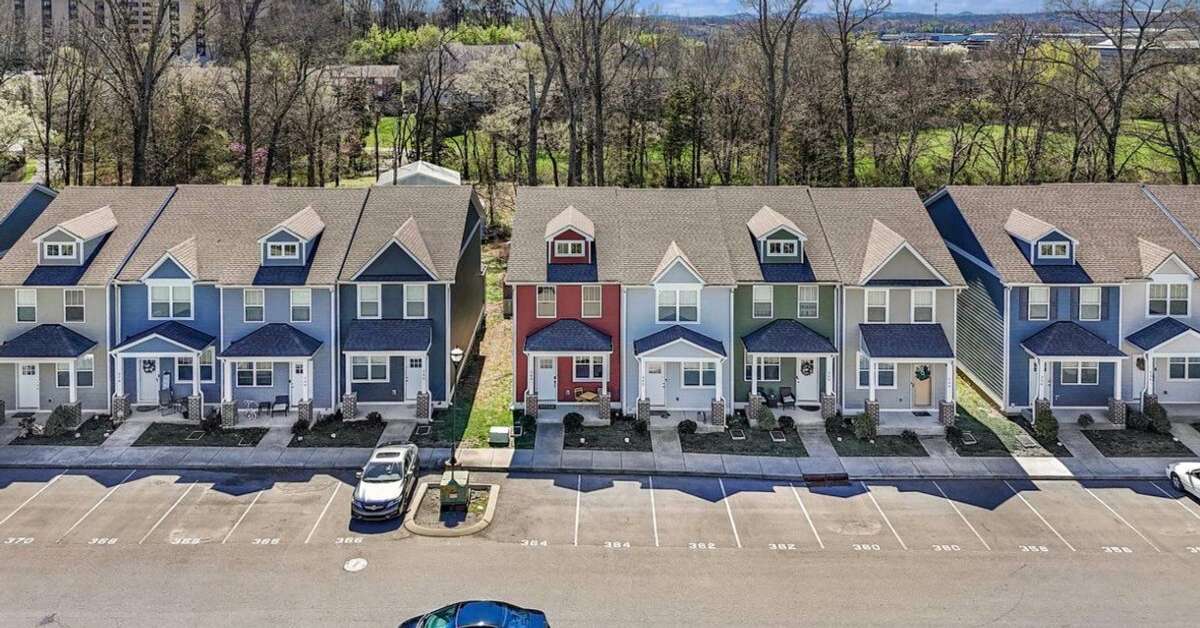 Unit backs up to wooded area for privacy