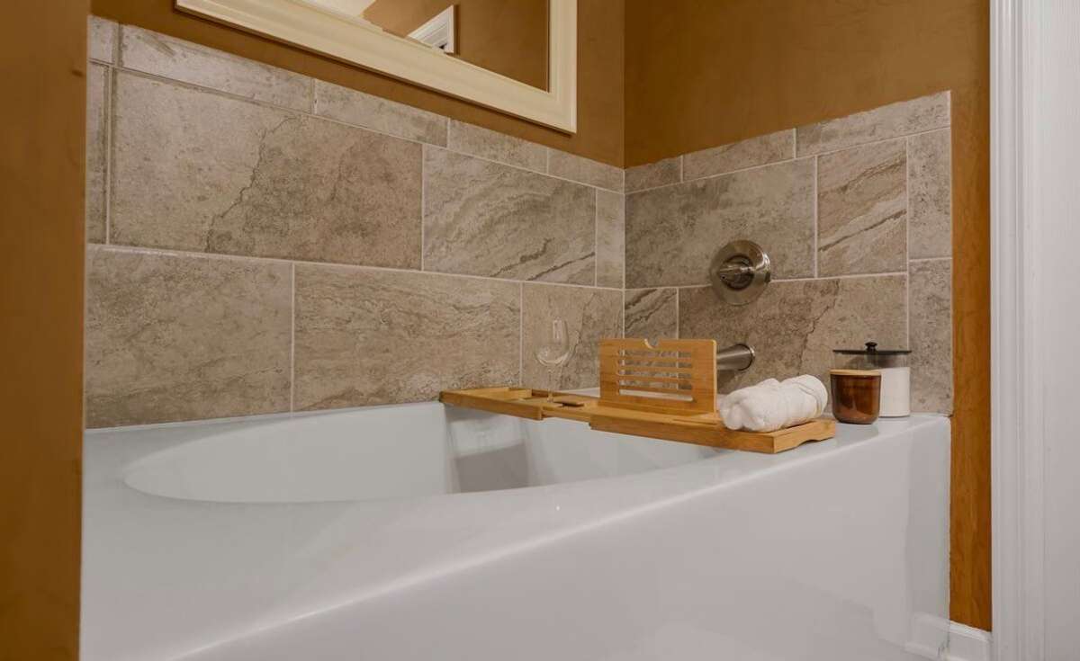 Tiled tub