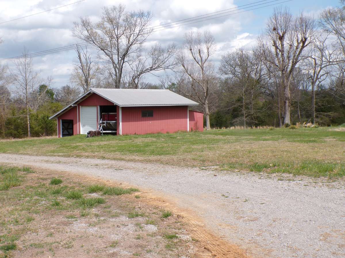 Adjacent property with garage