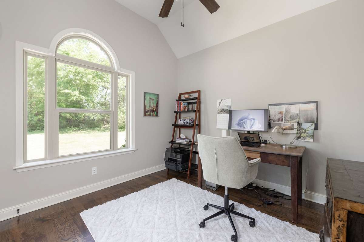 Guest bedroom or home office another generous size room with ample closet space.