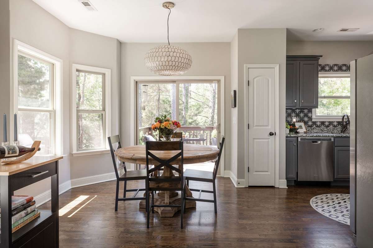Imagine this beautiful west facing eat-in kitchen plus it opens to spacious outdoor living space.