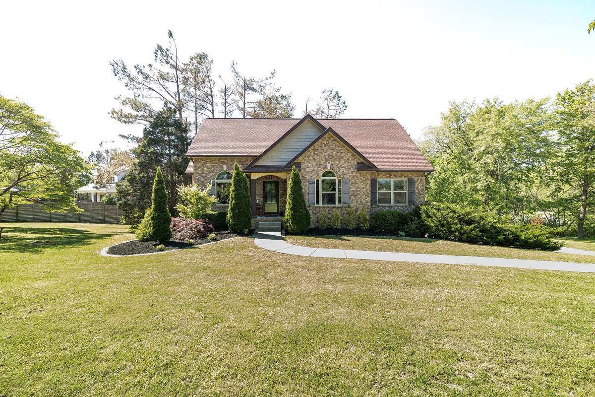 Tucked at the end of a cul-de-sac this home offers a rare sense of privacy and tranquility.