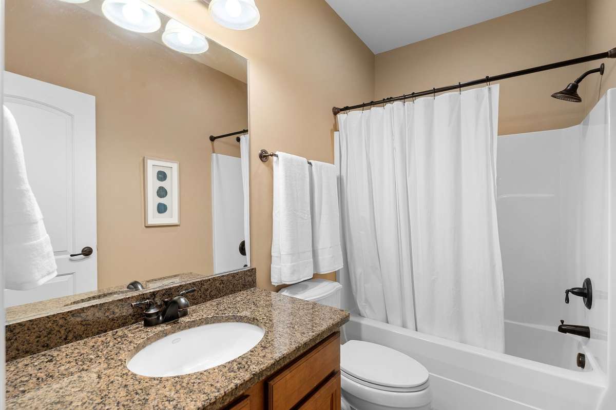 Full bathroom #2 on main level.