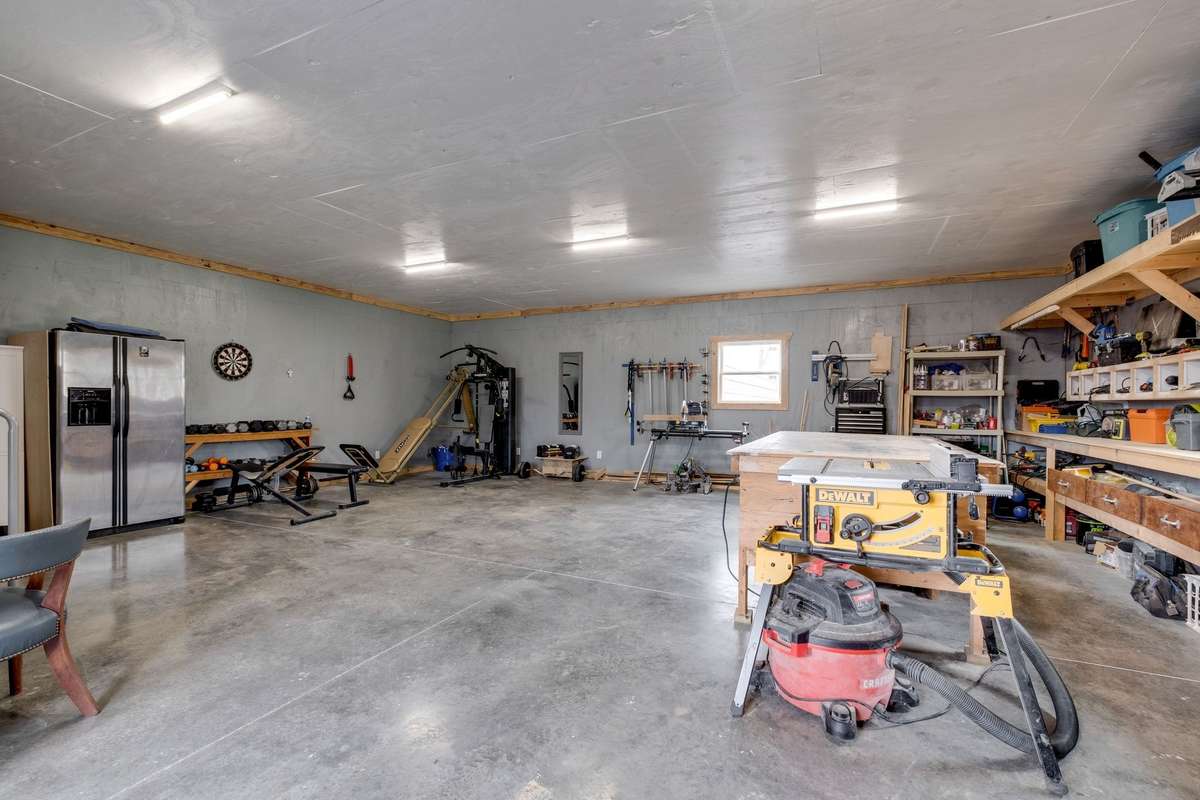 INTERIOR of Dream Garage (One Side of it)