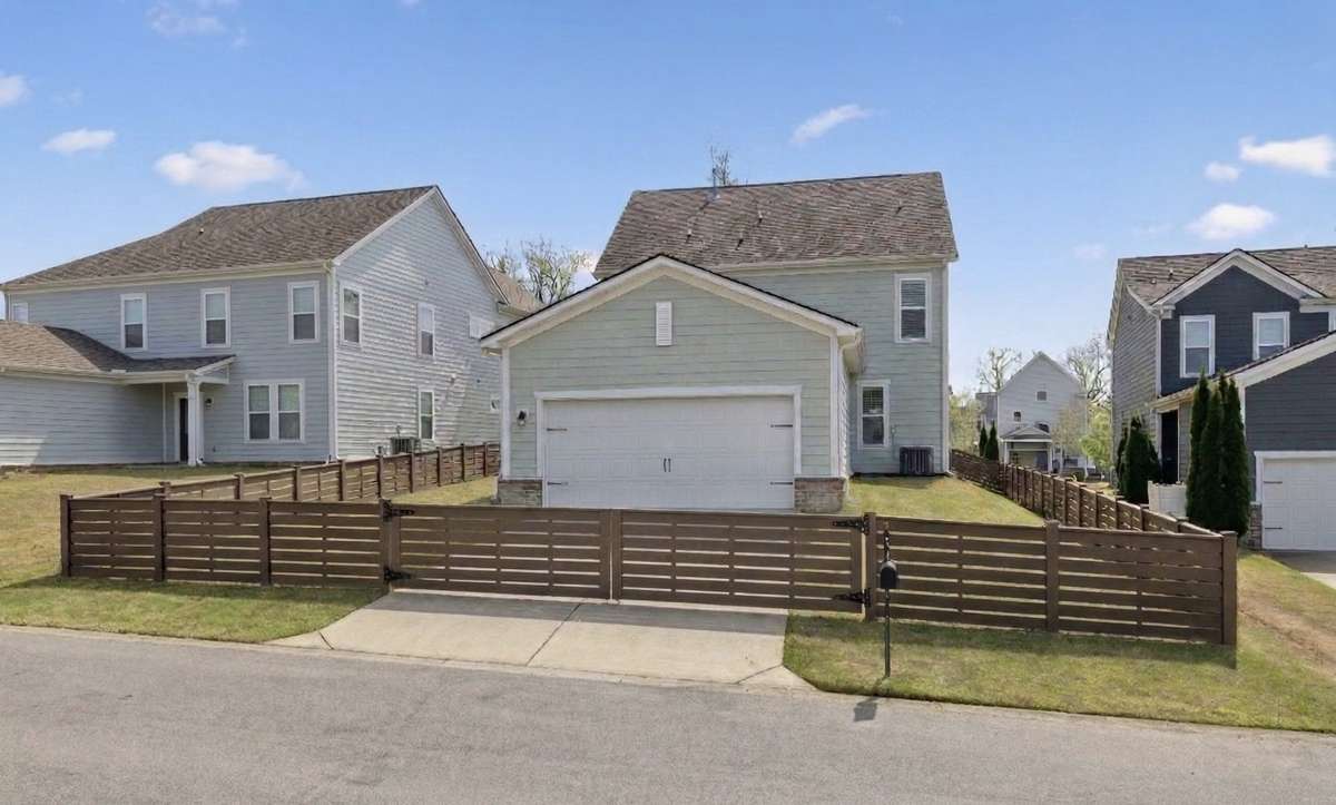 Fence digitally added