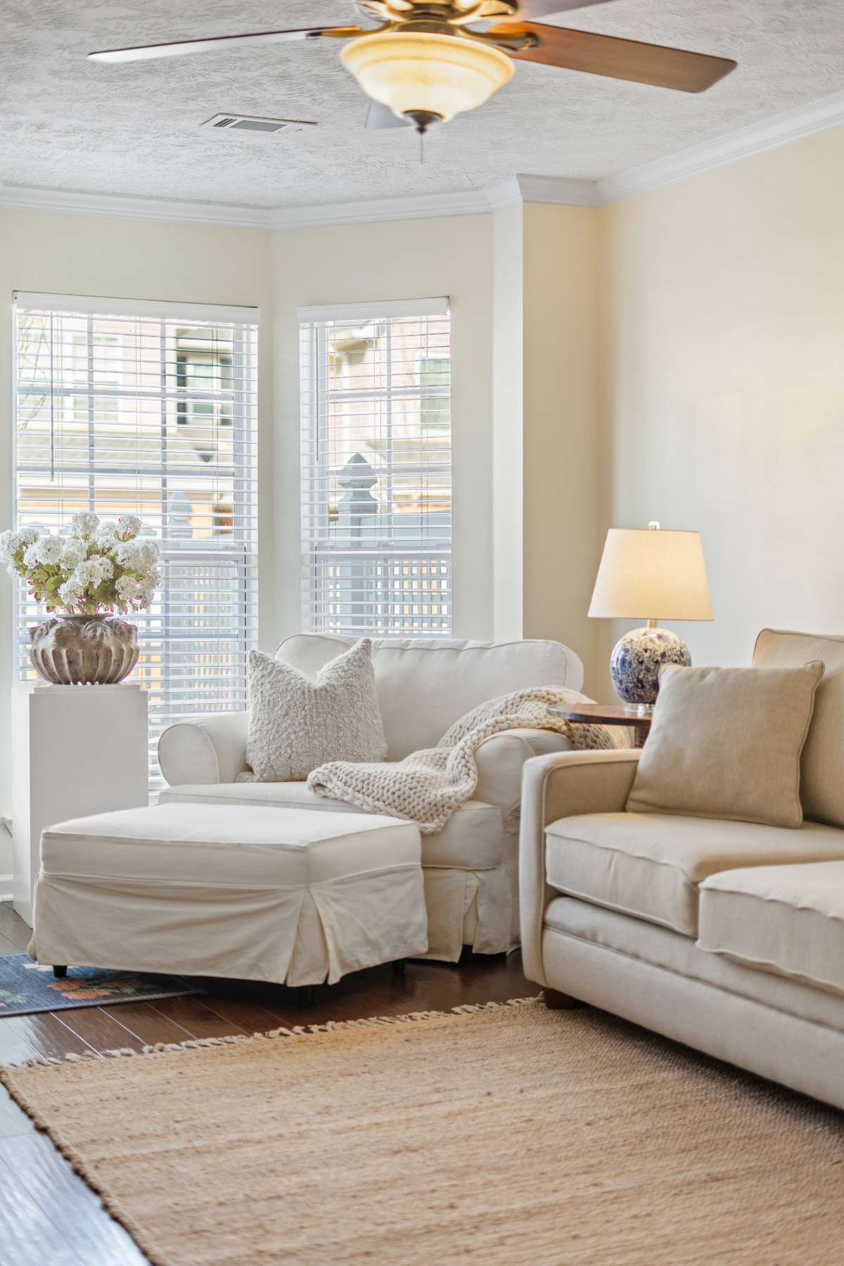 ...with the most ADORABLE bay window welcoming in an abundance of natural light!