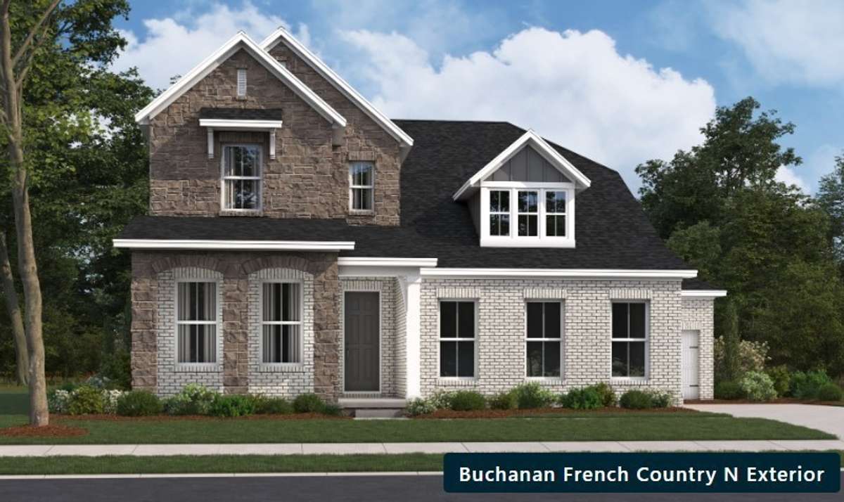 FINAL BUCHANAN FLOORPLAN OPPORTUNITY IN PHASE 1! The Buchanan is a 5 bed/4 bath home with 2 bedrooms on the first floor, including the primary suite. Ready this Summer!! *All photos are of a model home. Selections for this home are under documents.*