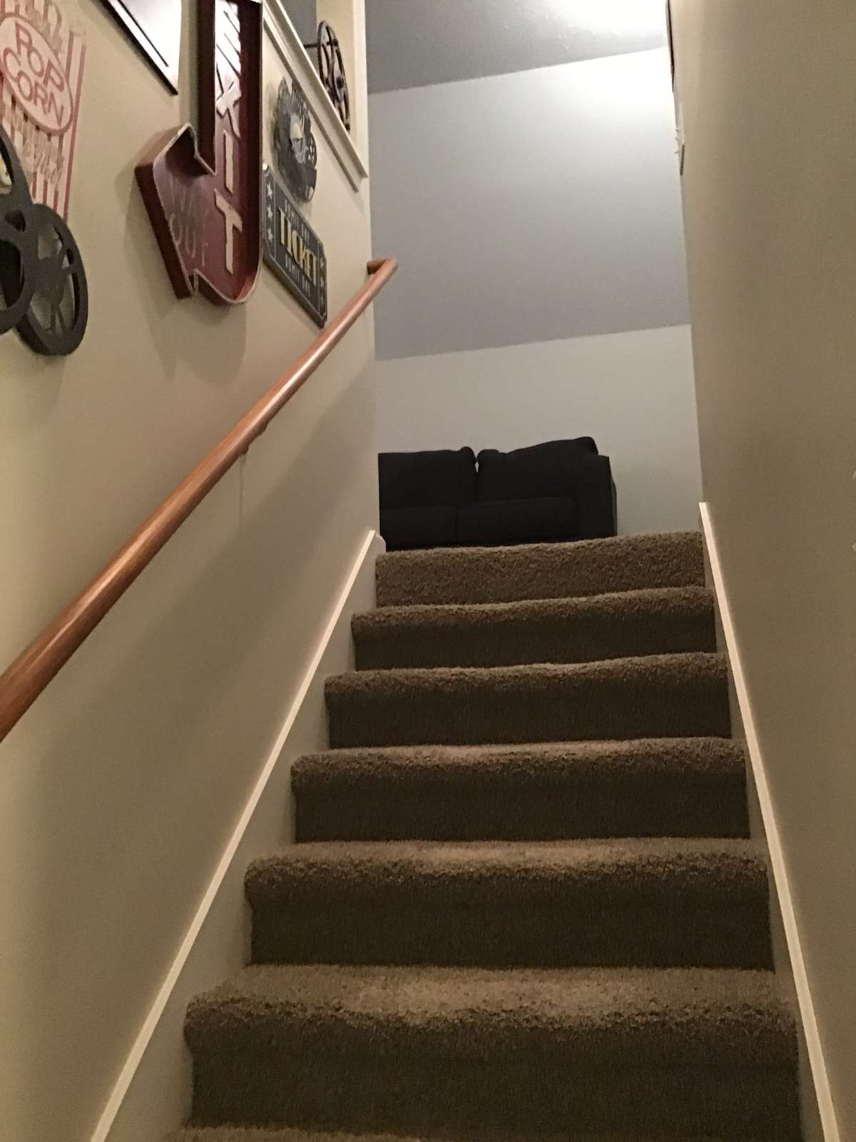Stairs to bonus room