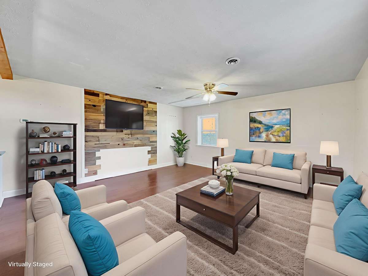 Inviting living room designed for comfort and relaxation.