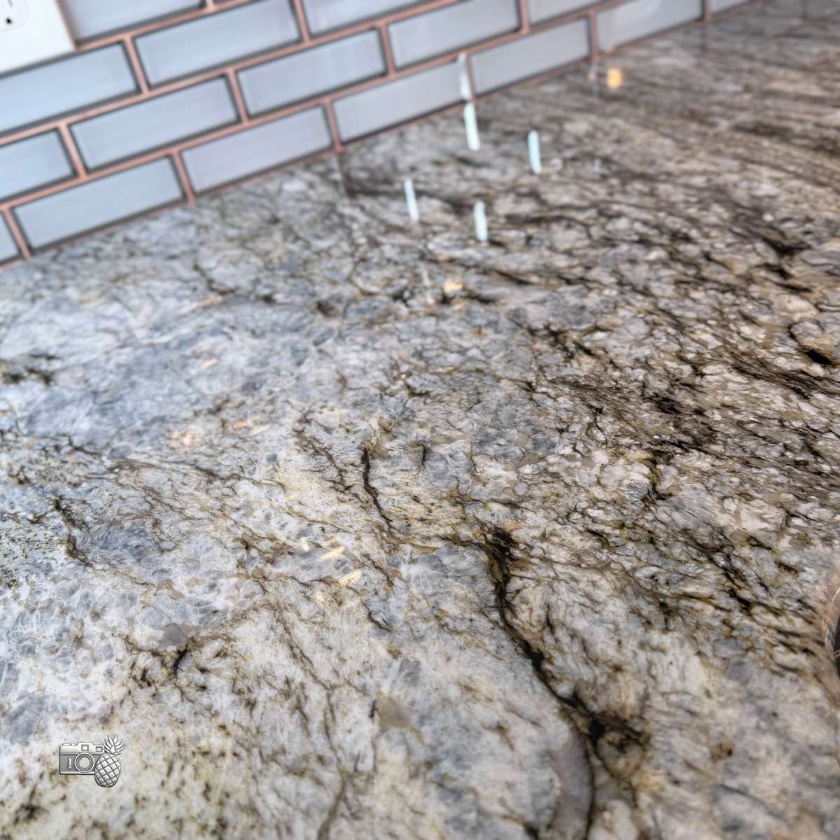 Granite countertops throughout