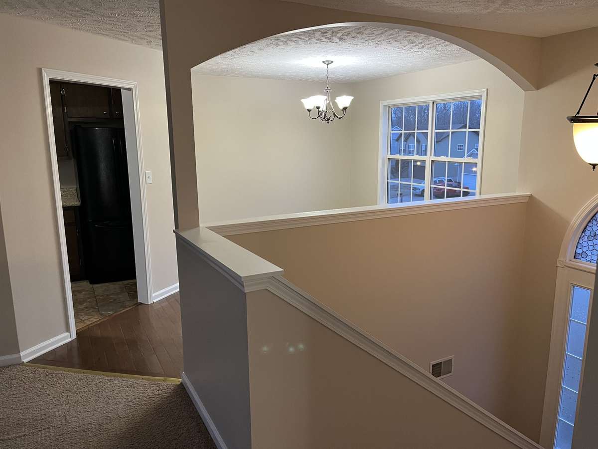 View from Living Room towards Dining Room