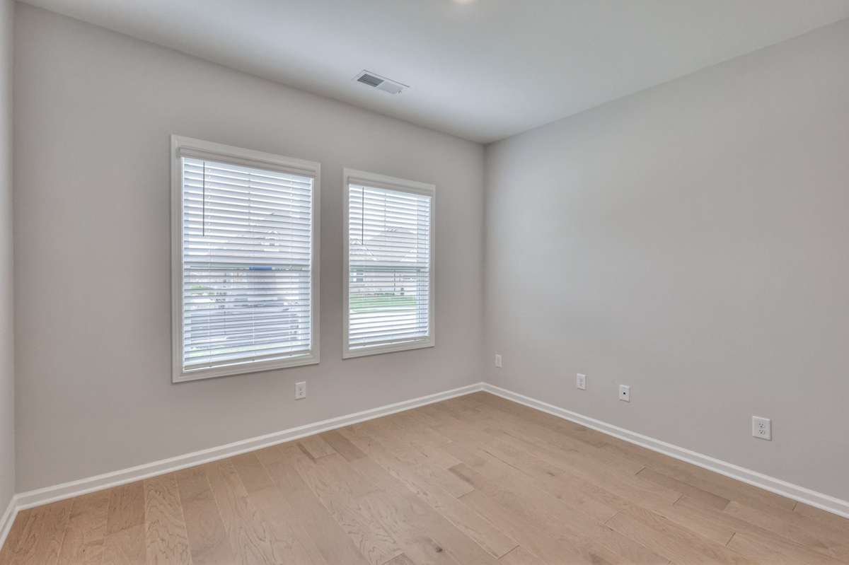 This photo is a sample of the Cleveland floorplan.  Options and exterior will vary depending on customer selections and preferences.