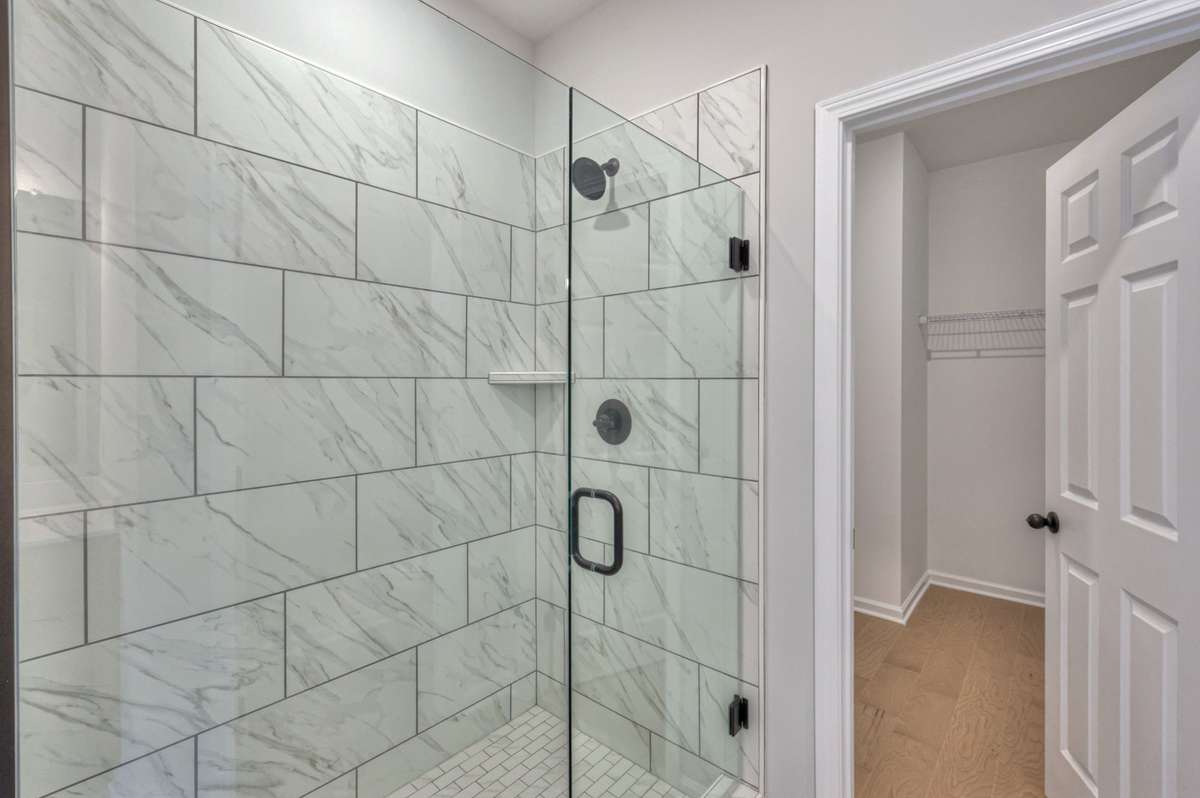This photo is a sample of the Cleveland floorplan.  Options and exterior will vary depending on customer selections and preferences.