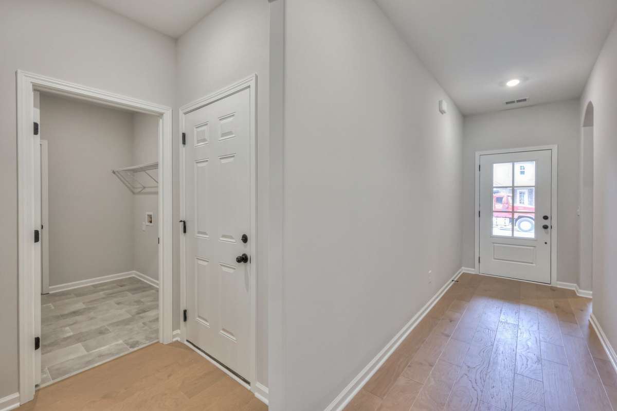 This photo is a sample of the Cleveland floorplan.  Options and exterior will vary depending on customer selections and preferences.