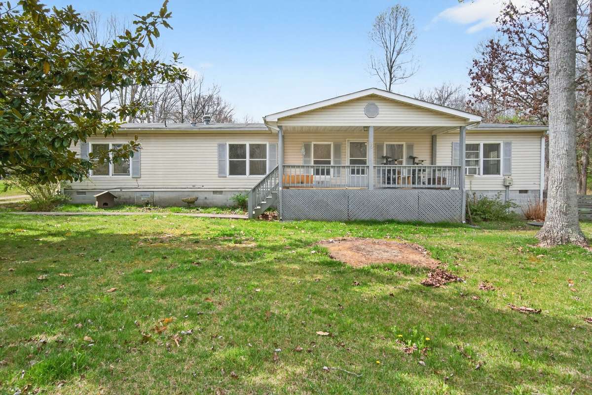 Covered front porch