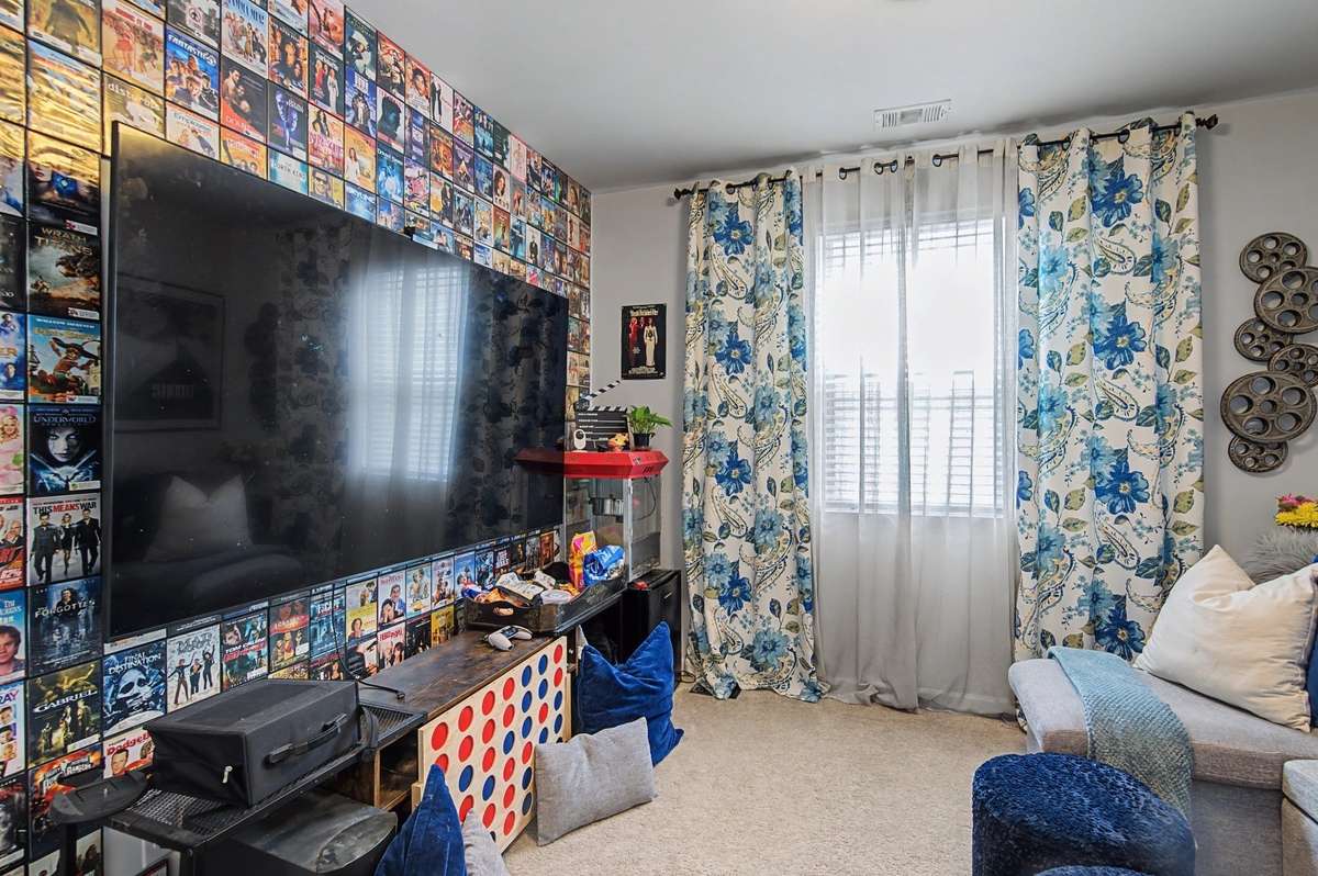 Bedroom 4 / Flex Room: Flexible fourth bedroom that can easily serve as a dedicated home office or media room
