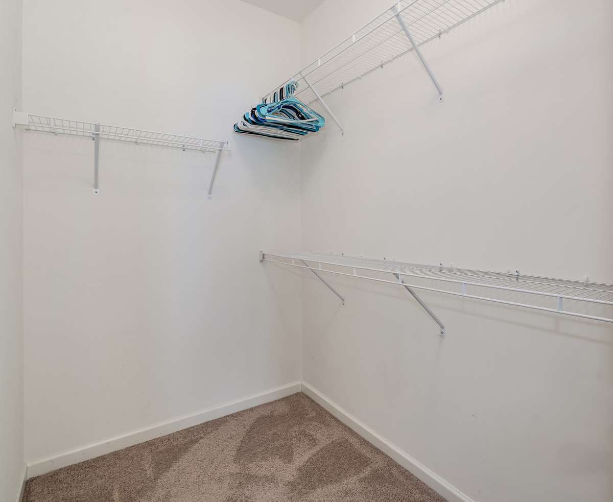Owner's walk-in closet