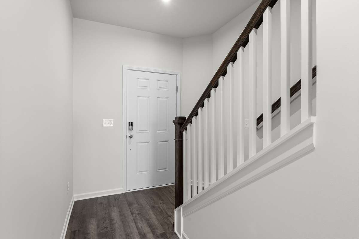 Lovely Wood Spindle On Stairs(Stock Photos of Similar Model)