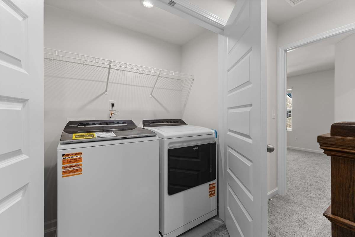 High Efficiency Washer & Dryer Included(Stock Photos of Similar Model)