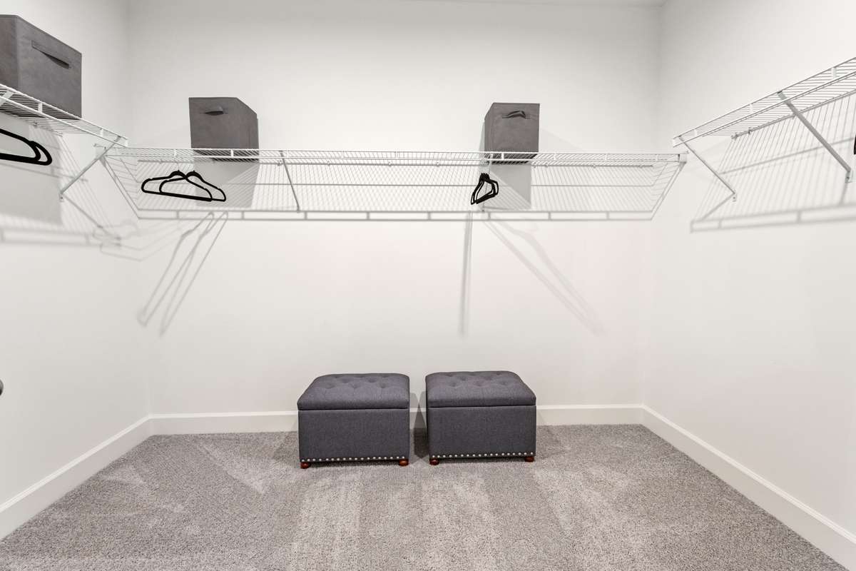 All photos are of model home