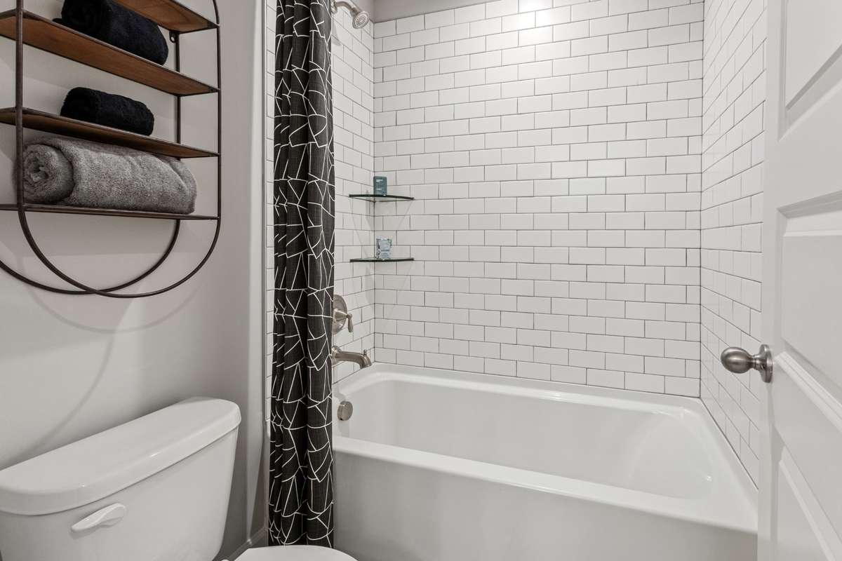 All photos are of model home