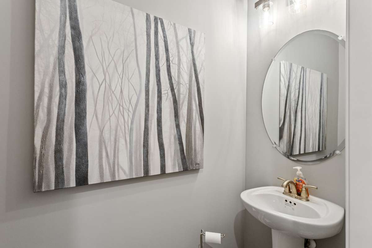 All photos are of model home