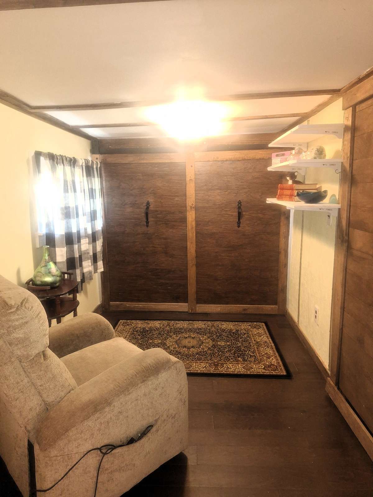 This could be a 2nd bedroom or just leave it as a sitting area. Either way there are 2 different closets here for added storage!!