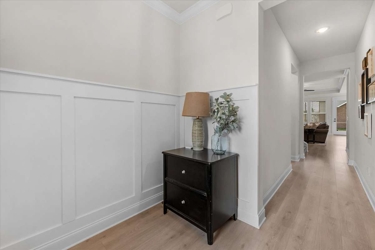 This picture is of your first step into the home.