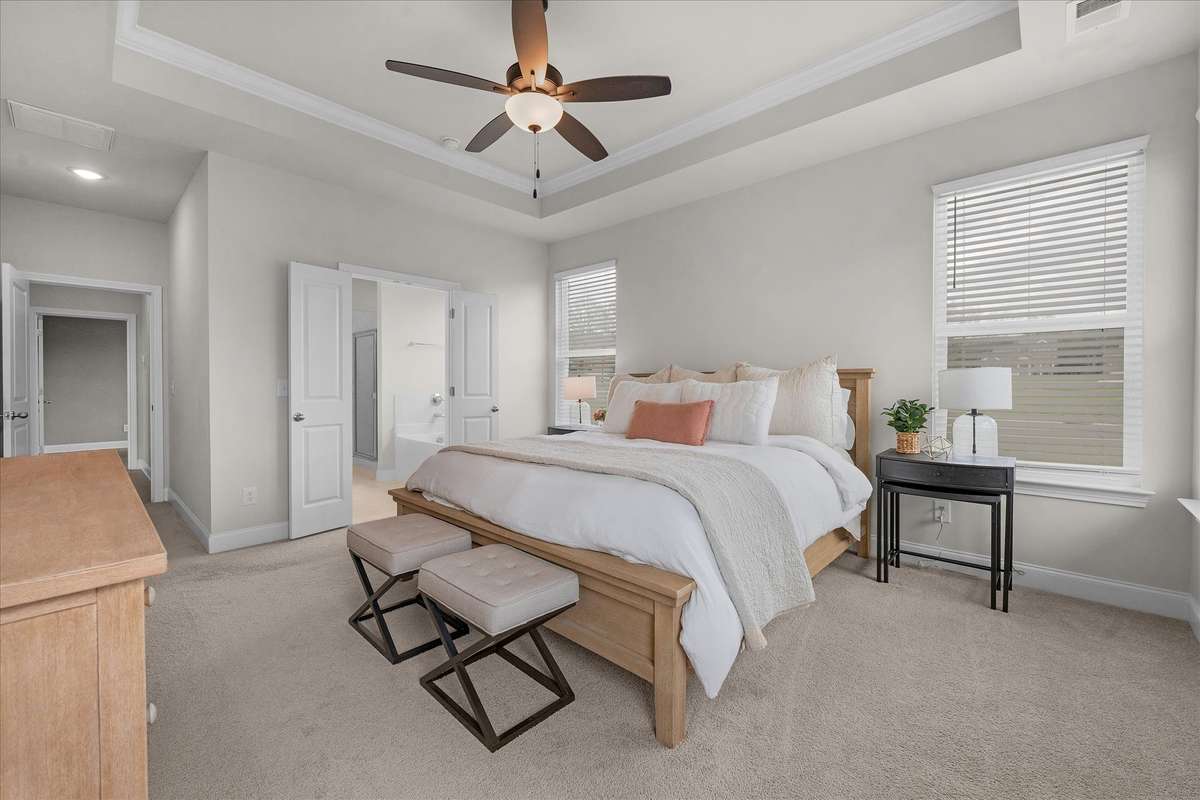 Another view of the primary suite.