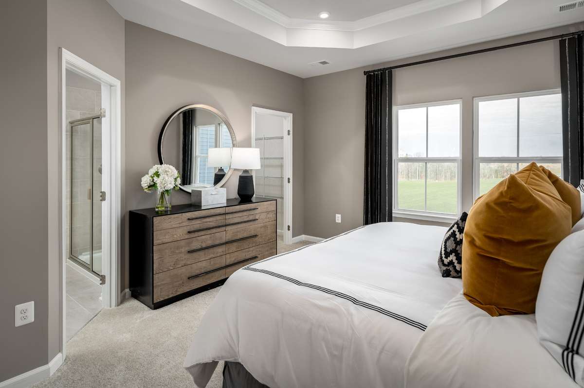 Upper level - primary bedroom