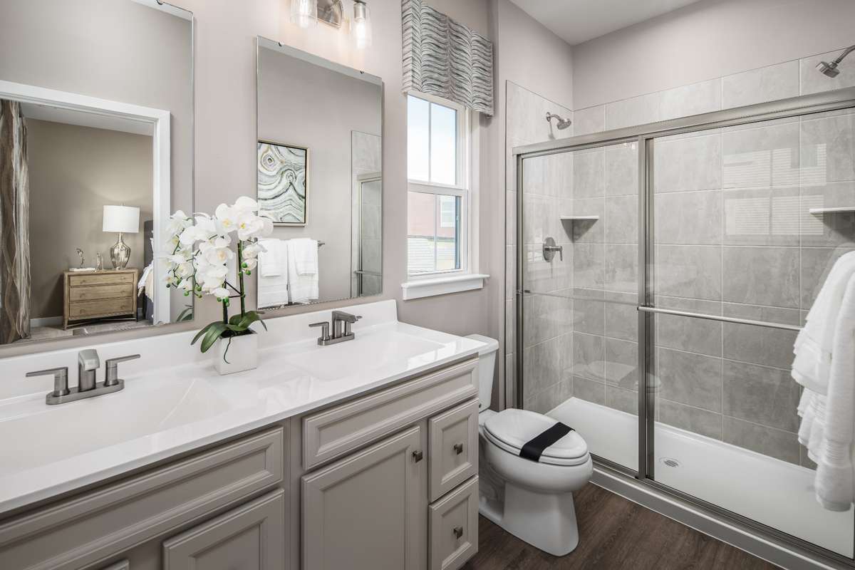 Upper level - primary bathroom