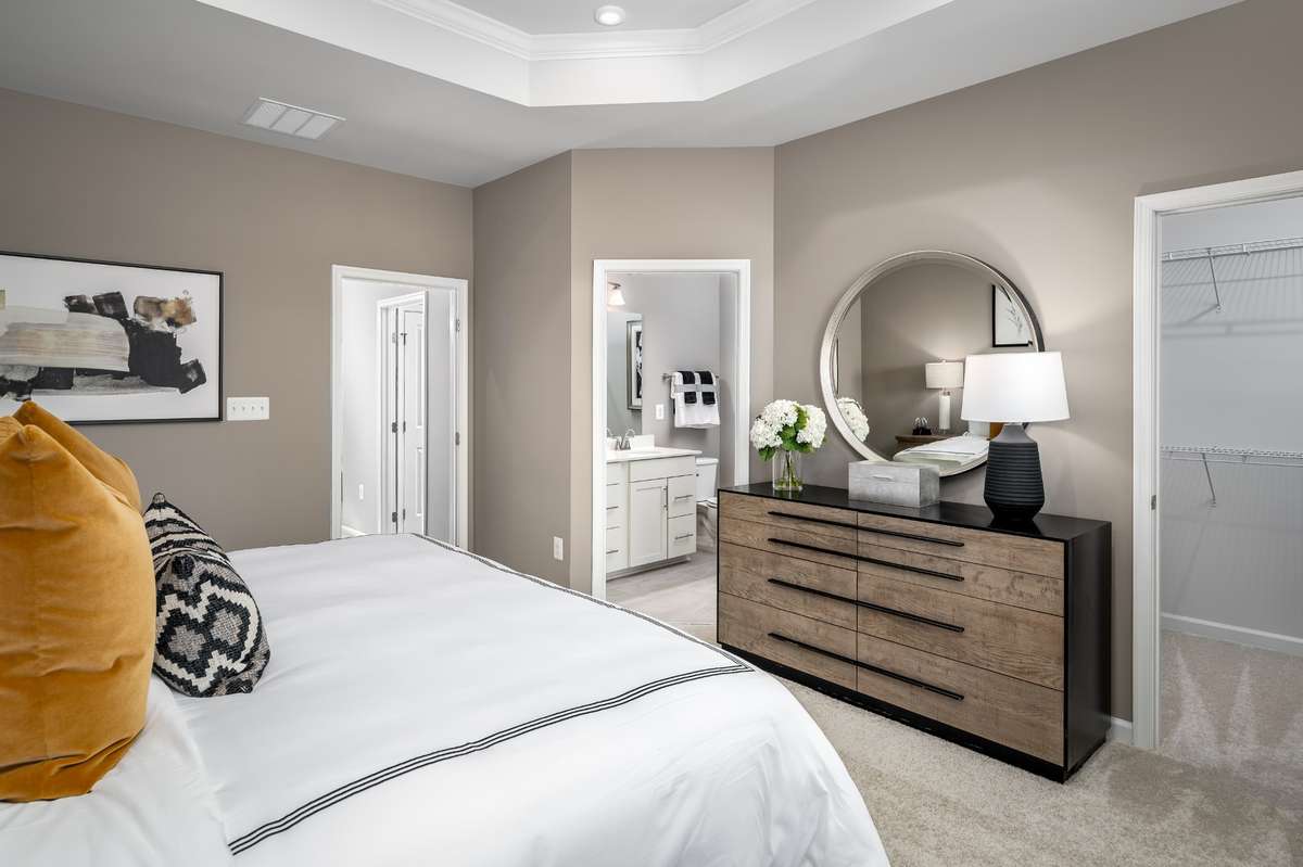 Upper level - primary bedroom