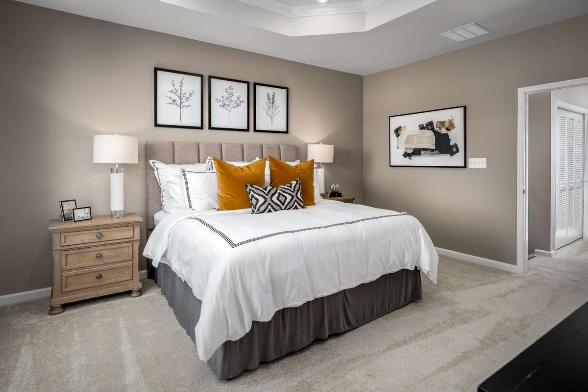 Upper level - primary bedroom