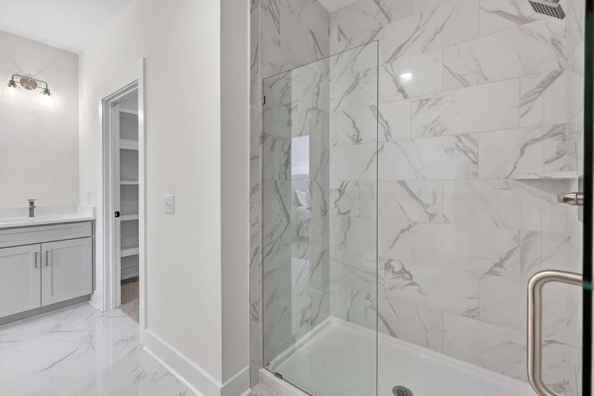 Owners bathroom.
