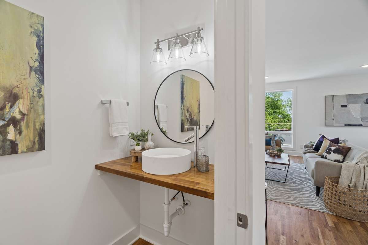 Half bath for guests