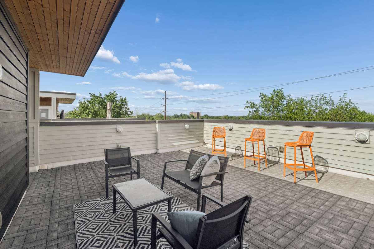 Spacious rooftop for entertaining!