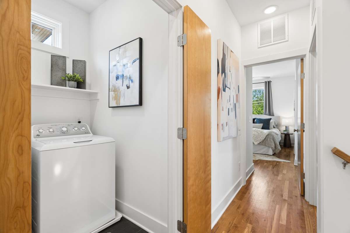 Located steps from primary and secondary bedrooms