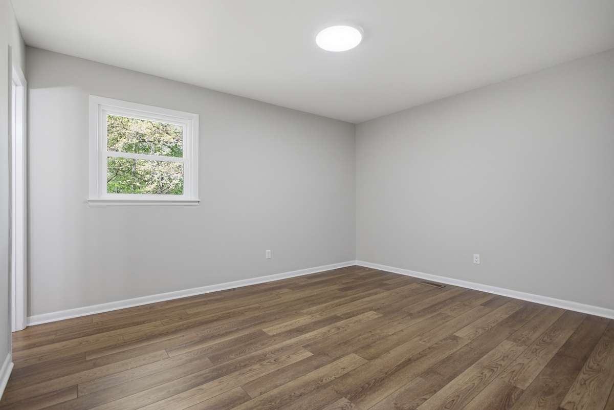 Master bedroom with full bath