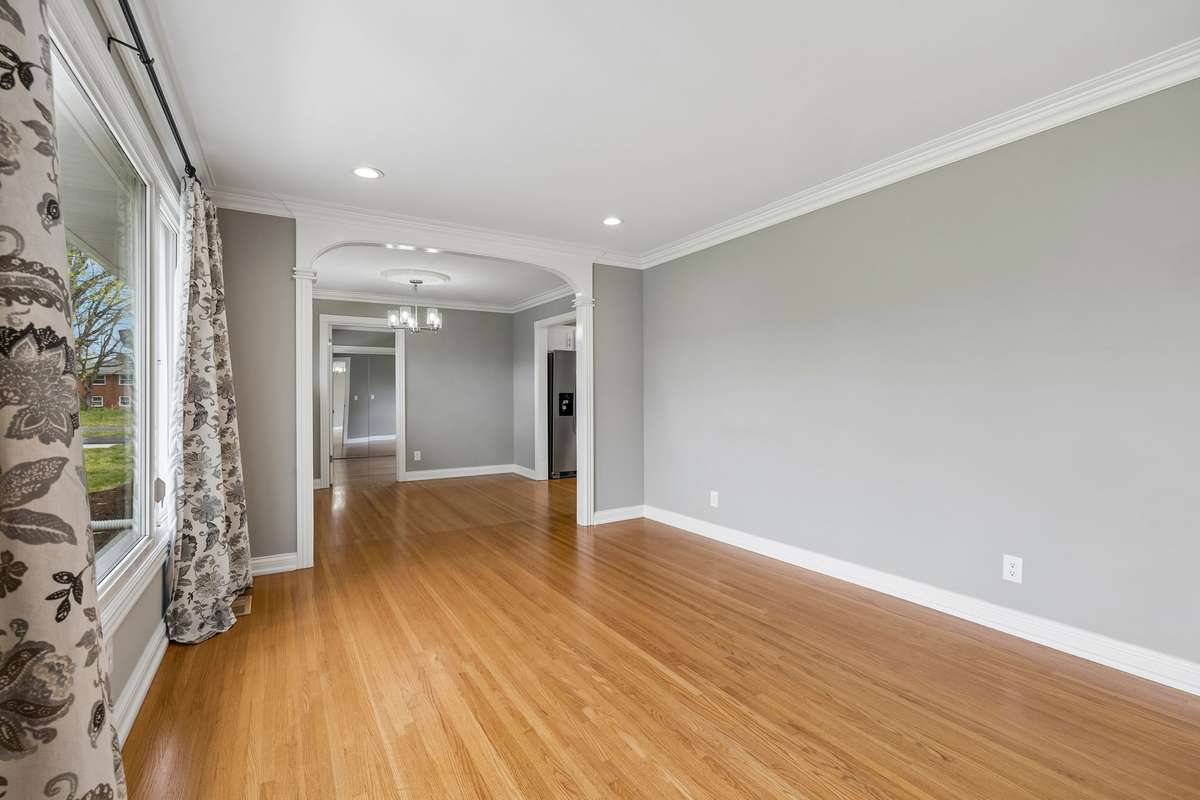 Living room toward dining room