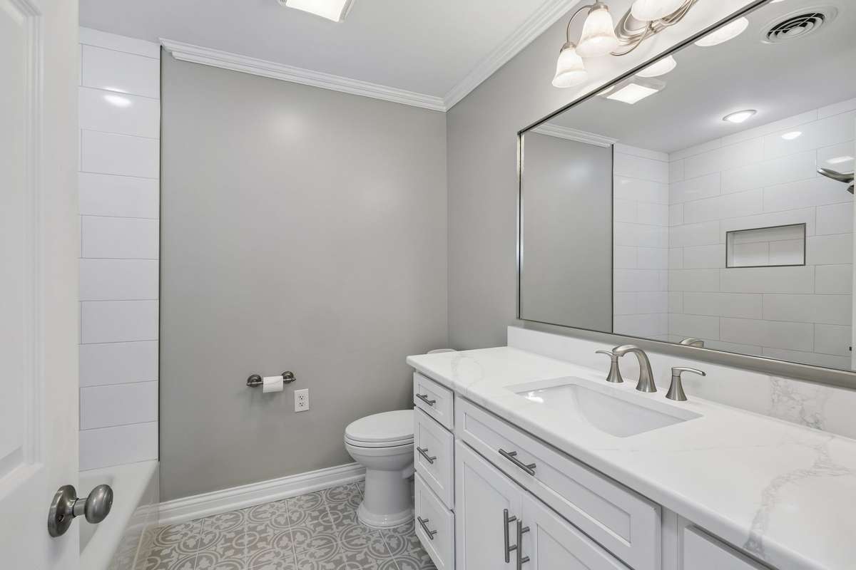 Hall bath