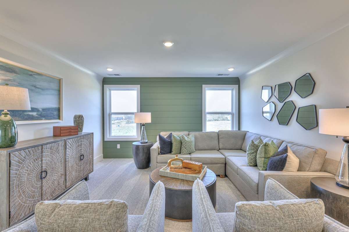 Photos shown are of the Colburn floorplan model home; the actual home may include different options and upgrades.