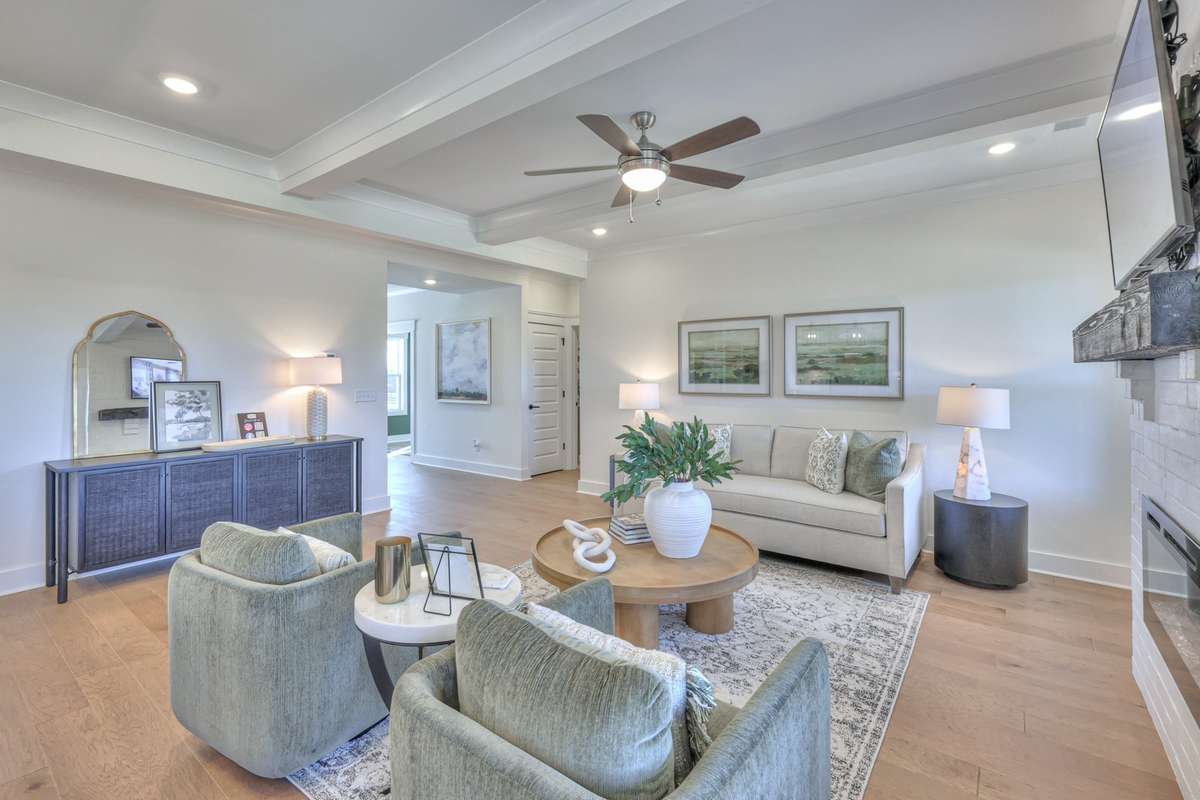 Photos shown are of the Colburn floorplan model home; the actual home may include different options and upgrades.